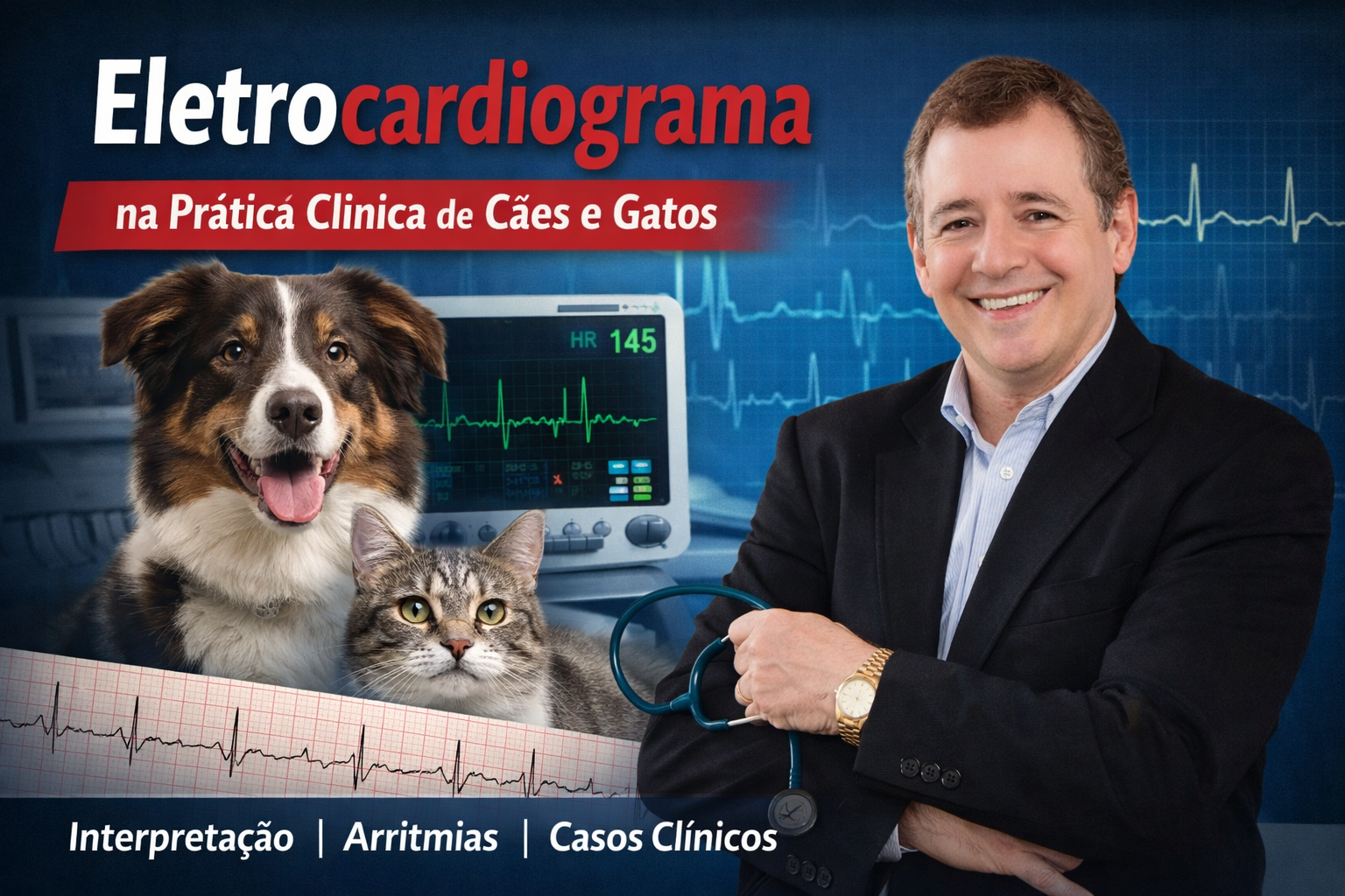 Eletrocardiograma na Prática Clínica de Cães e Gatos